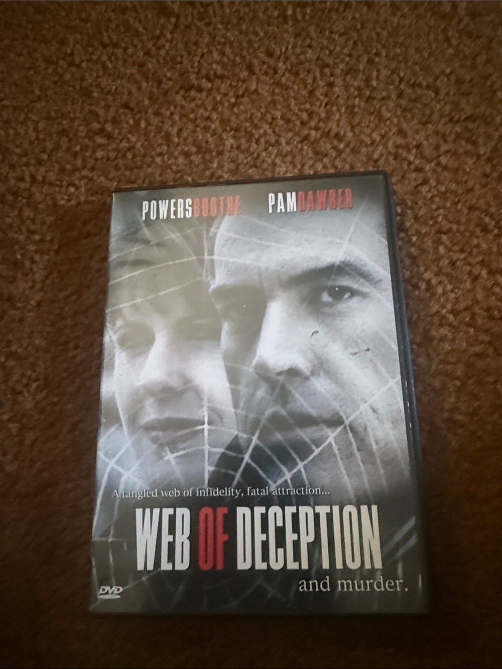 DVD Case - Web of Deception
